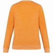 Apricot Damessweater Ecologisch badstof