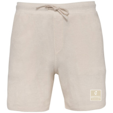 Ivory Terrycloth Short