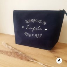 Accessoire tas / Toilettas Spulletjes van de...