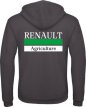 Hoodie Antracite R.A. Logo