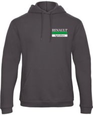 Hoodie Antracite R.A. Logo