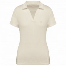 IvoorKleur Damespolo Ecologisch badstof