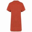 Koraal Ecologisch badstof t-shirtjurk