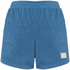 Riviera blue Damesshort Ecologisch badstof