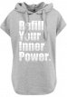 Sleeveless hoodie Refill your inner power Refill your inner power