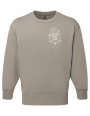 Sweater SHINE YOUR LIGHT Stone grey