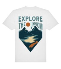 T-shirt EXPLORE White