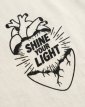 T-shirt SHINE YOUR LIGHT Off white